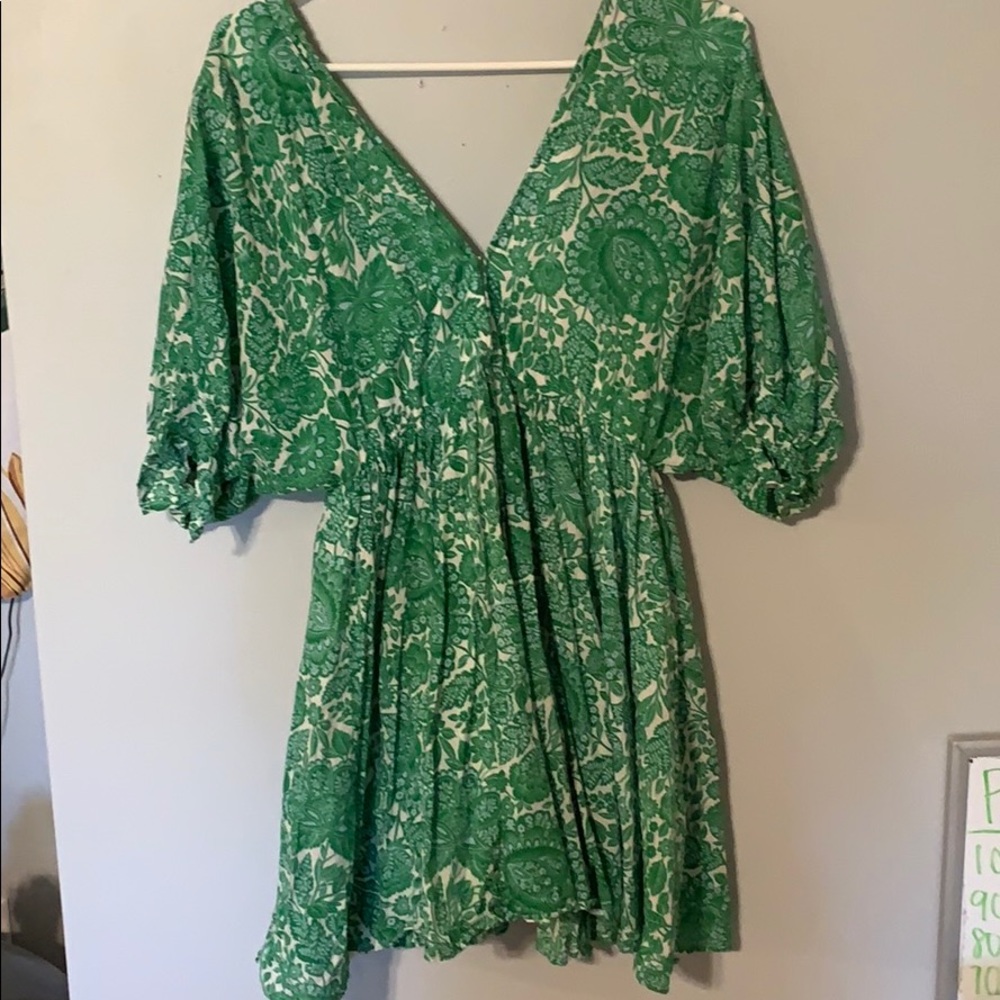 Green dress